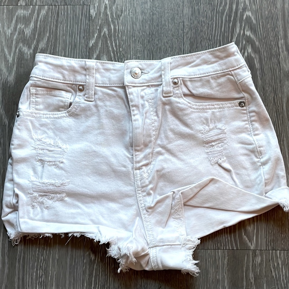 American Eagle mom shorts size 0.